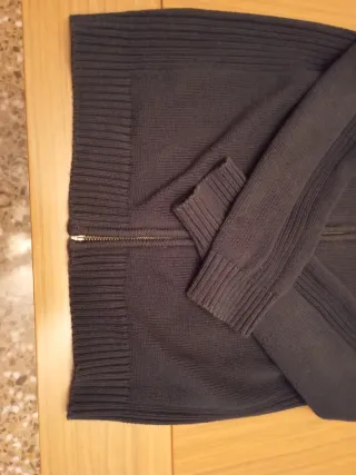 JERSEY GANT Cuello Alto Azul Oscuro T.9-10 AÑOS