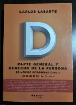 Libros derecho civil