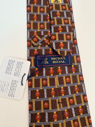 Corbata Vintage Richel Royal
