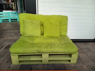Muebles de Palets con Cojines