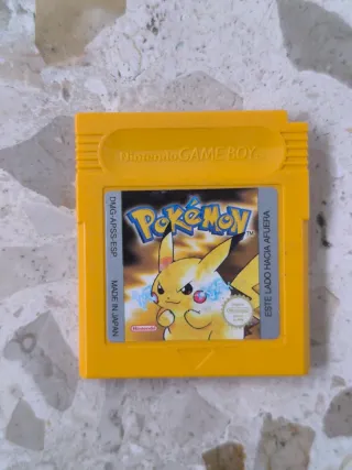 Pokemon Amarillo Game Boy