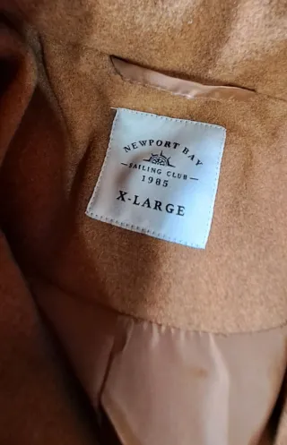 Abrigo Newport Bay Hombre Marrón