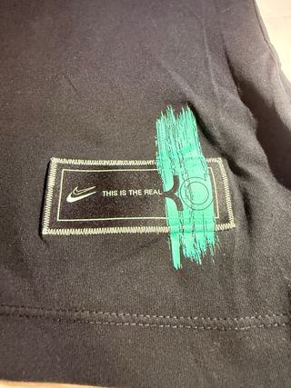 Camiseta Nike KD Negra y Turquesa