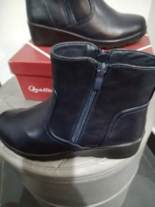 Stivaletti donna blu n.37