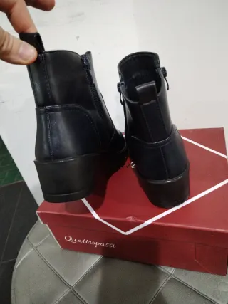 Stivaletti donna blu n.37