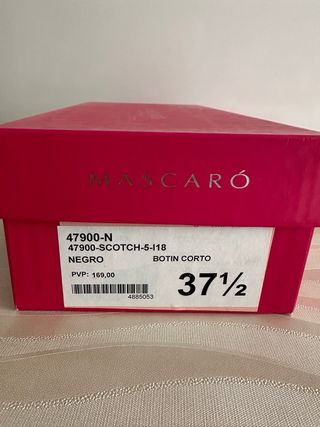 Botines Mascaro Negros