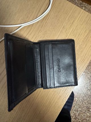 Cartera Calvin Klein Piel Negra