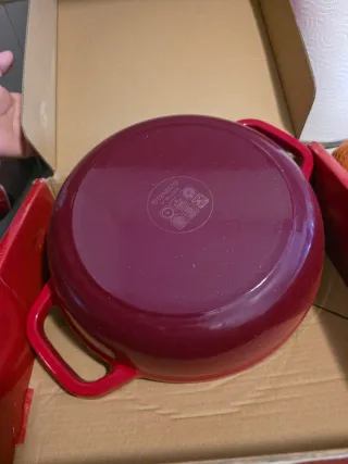 Cacerola Ernesto 25 cm Roja