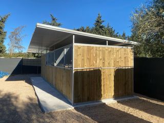 Casetas prefabricadas para caballos