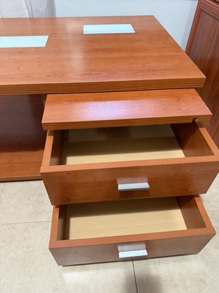 Mesa de centro madera y cristal