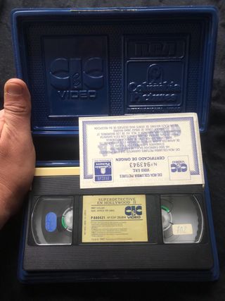 VHS Superdetective en Hollywood II (Eddie Murphy)