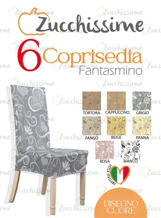 6 Coprisedia Fantasmino Zucchissime