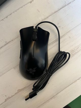 Razer DeathAdder Ratón Gaming Negro y Verde