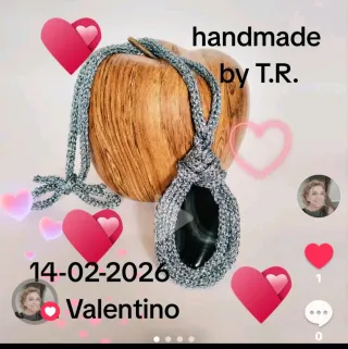 Bigiotteria artigianale T.R. con pietra