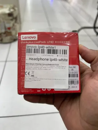 Lenovo LP40 Blancos - Caja Completa