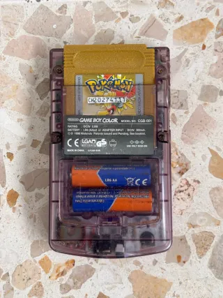 Pokemon Oro Game Boy Color (Consola no incluida)