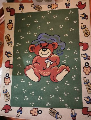 Alfombra infantil de osito