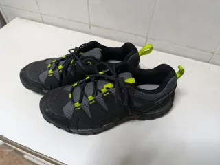 Zapatillas Salomon Montaña Negro/Verde