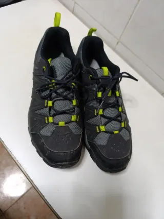 Zapatillas Salomon Montaña Negro/Verde