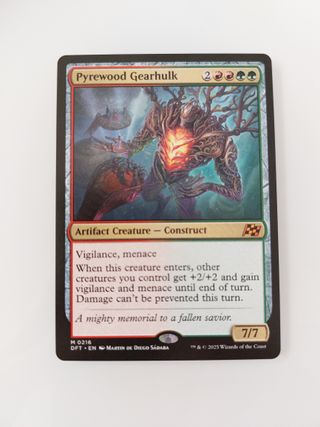Pyrewood Gearhulk M 0216 MTG NM En