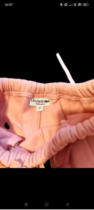 Chándal rosa nuevo talla s