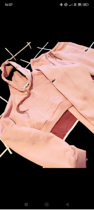 Chándal rosa nuevo talla s