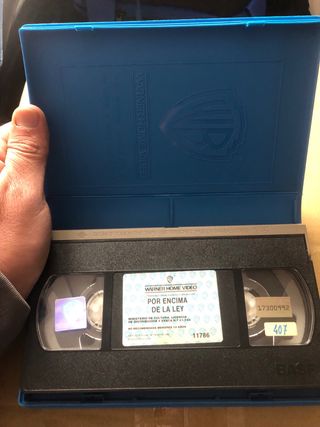 VHS Por Encima de la Ley Steven Seagal