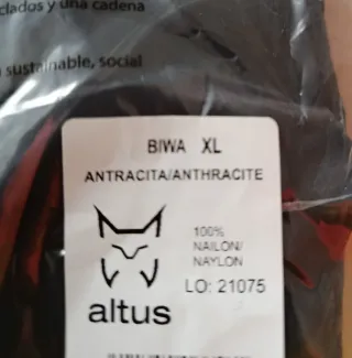 Chaleco cortavientos hombre, Altus ,talla Xl