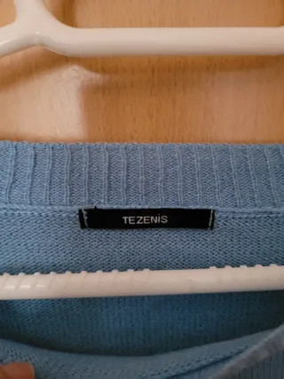 Conjunto 2 Jerséis Mujer Tezenis Azul y Rosa.