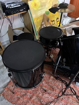 Batería Acústica Negra