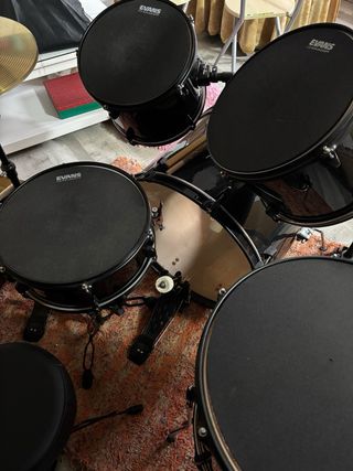 Batería Acústica Negra