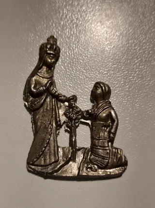 Placchetta Madonna Santuario Caravaggio