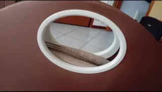 Borsa O bag Nocciola e Bronzo