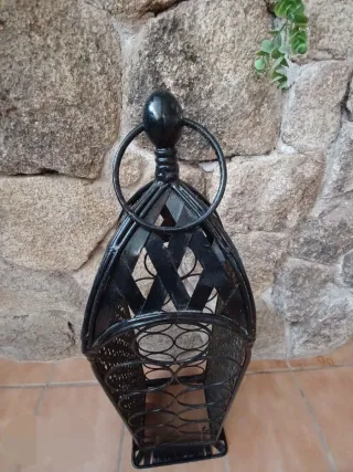 BOTELLERO DECORATIVO DE FORJA