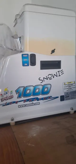 Máquina de granizado para heladería