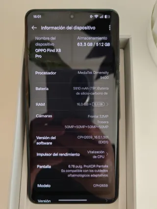 Oppo Find X8 Pro Nuevo