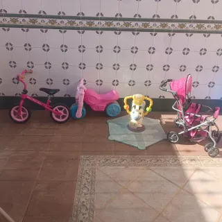 Bici de aprendizaje rosa Chicco