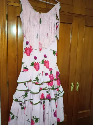Traje de flamenca estampado flores
