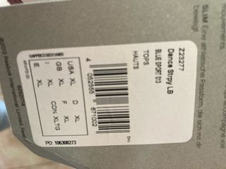 Top Reebok Azul y Turquesa