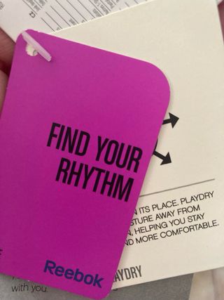 Top Reebok Azul y Turquesa