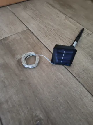 Cadena de luces solares LED nuevo a estrenar