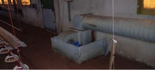 Estufa biomasa para nave avícola/invernaderos, etc