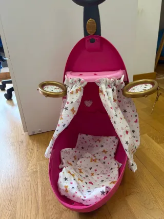 Maleta cuna para muñecas