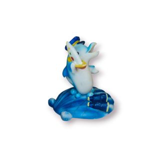 Estatueta Golfinho Marinheiro Azul