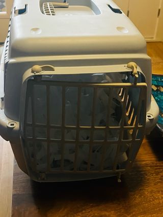 Transportín perro/gato hasta 6kg - ideal cachorro