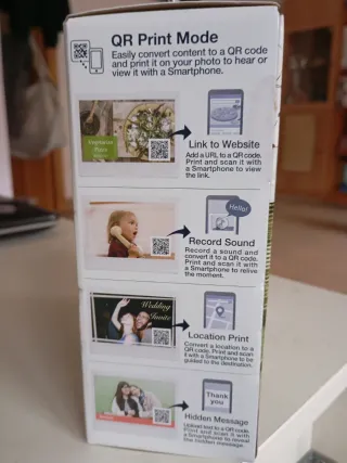 Impresora Instax Link WIDE Fujifilm Mocha Gray