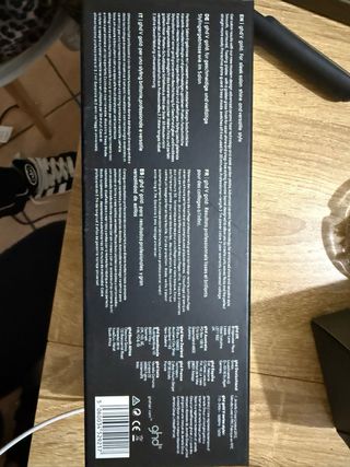 Piastra GHD Gold Nera e Oro