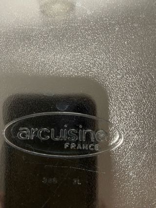 Fuente de cristal Arcuisine ovalada