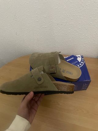 Birkenstock Boston kaki T42