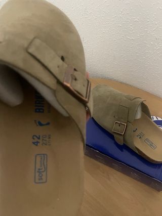 Birkenstock Boston kaki T42